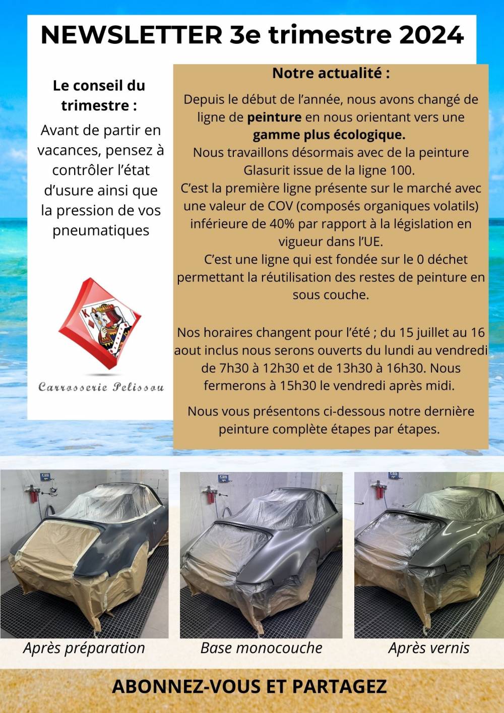 NEWSLETTER JUILLET 2024